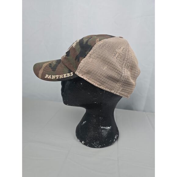Carolina Panthers NFL‎ Team Apparel Camo Trucker Hat Snapback Adjustable - Picture 11 of 16